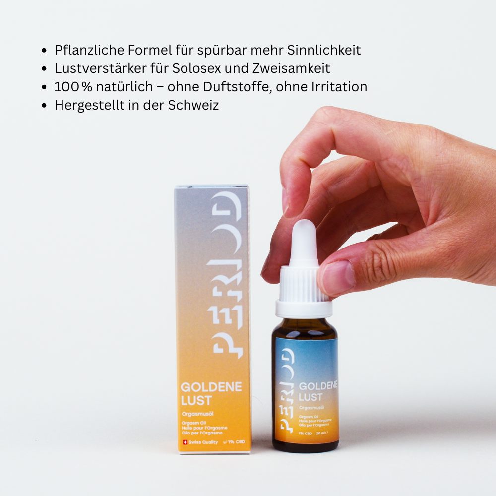 GOLDENE LUST Huile d'Orgasme