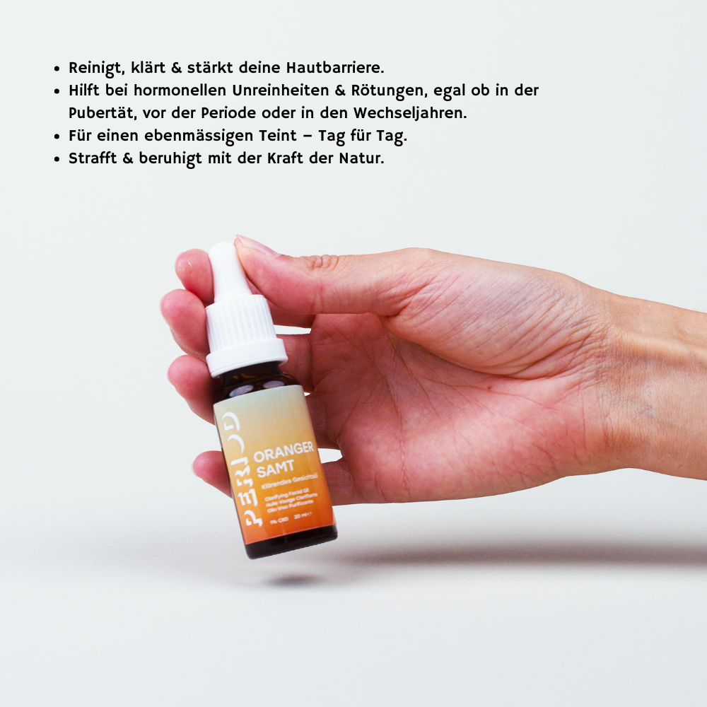 ORANGER SAMT Klärendes Gesichtsöl