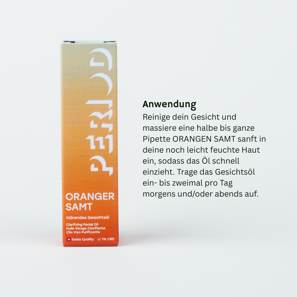 ORANGER SAMT Klärendes Gesichtsöl