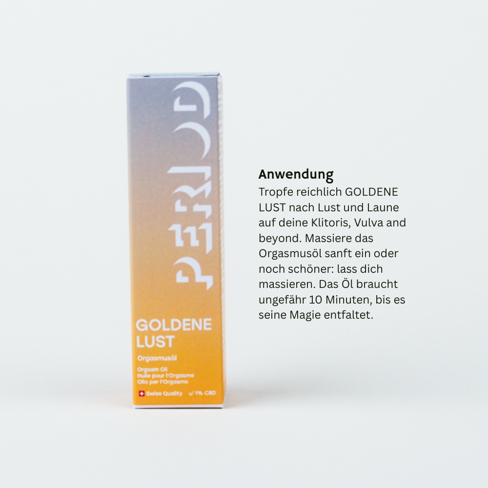 GOLDENE LUST Huile d'Orgasme