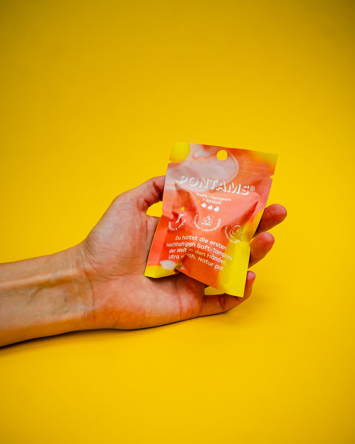 Wiederverwendbare Soft-Tampons aus Pflanzen, keinen Plastik