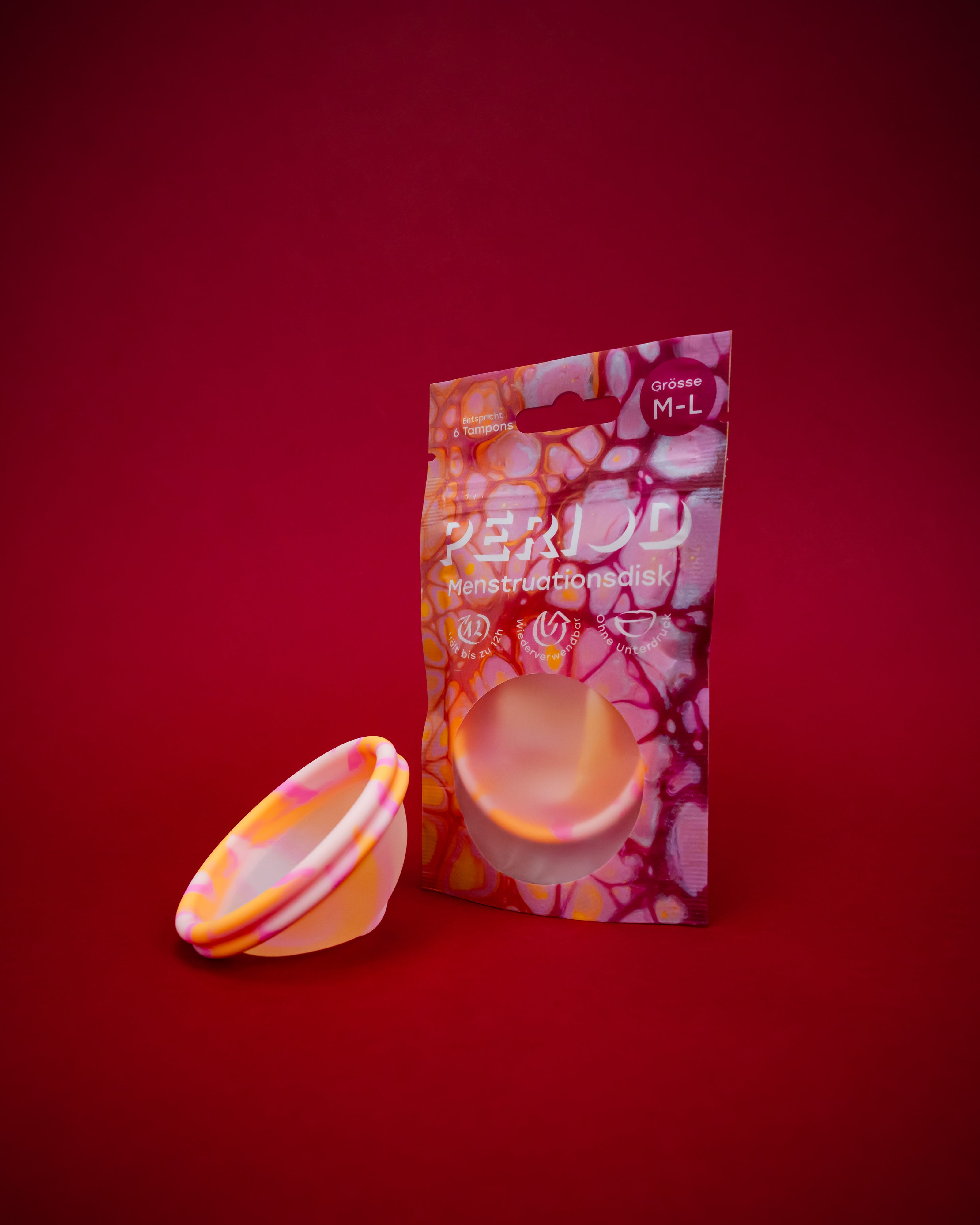 Periodendisk: wie ein Cup, nur besser! Menstruationstasse ohne Unterdruck