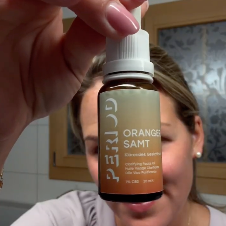 ORANGER SAMT Klärendes Gesichtsöl