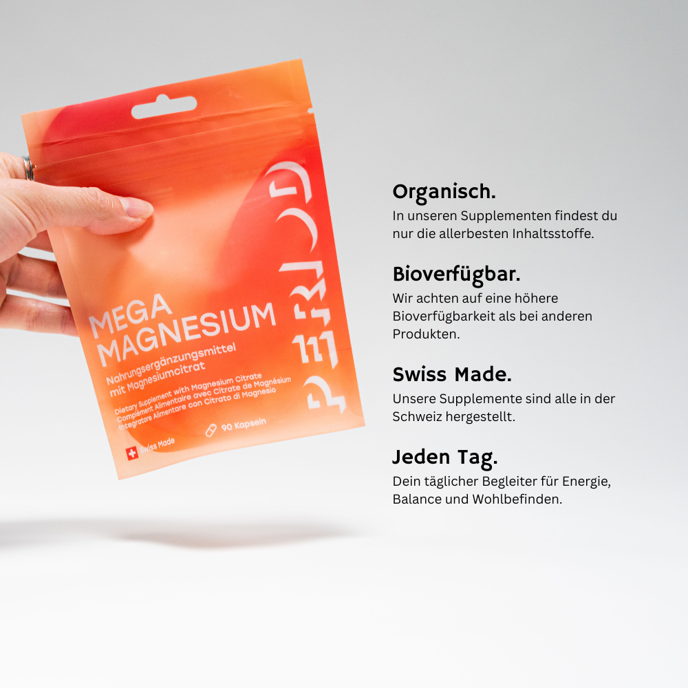 MEGA MAGNESIUM + Kostenlose Pillenbox