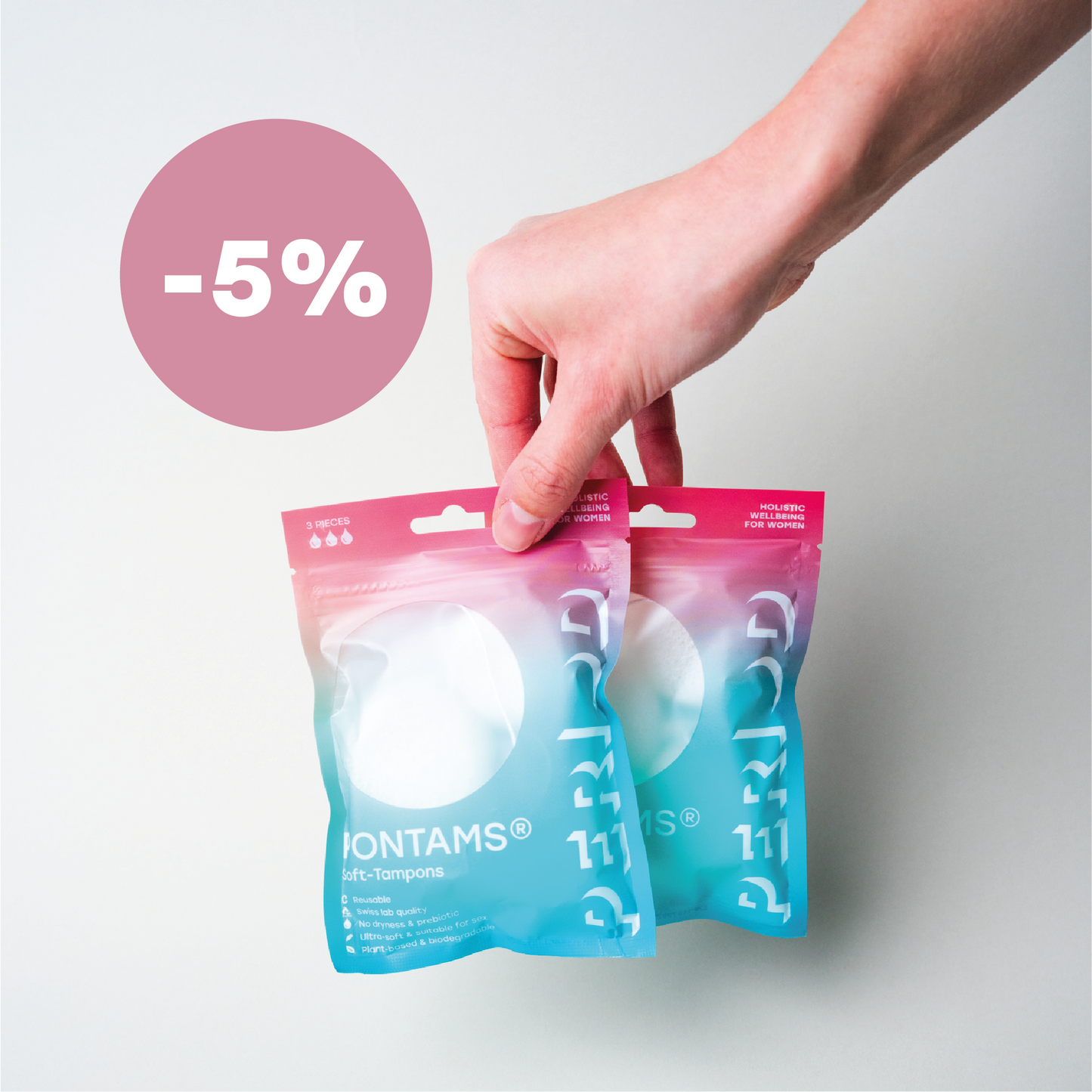 PONTAMS® Soft Tampons Duo