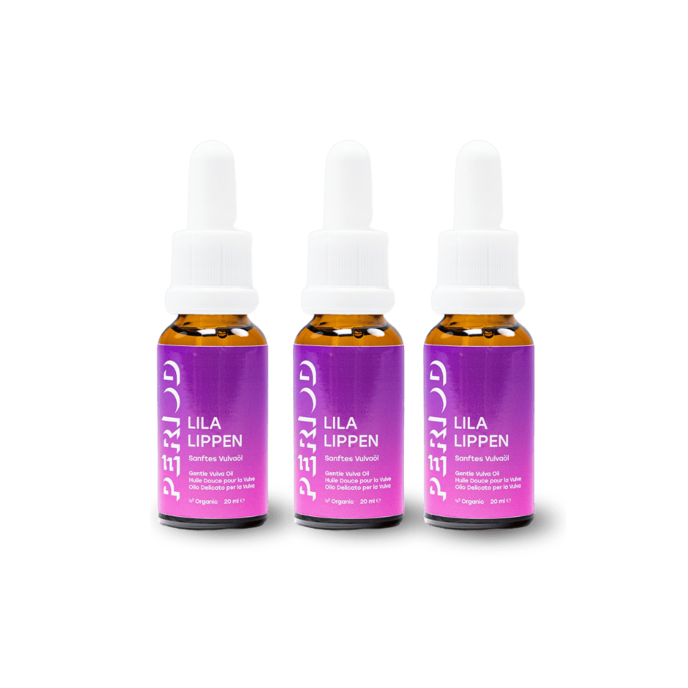 Vulva Balance Bundle — 3 Flaschen LILA LIPPEN