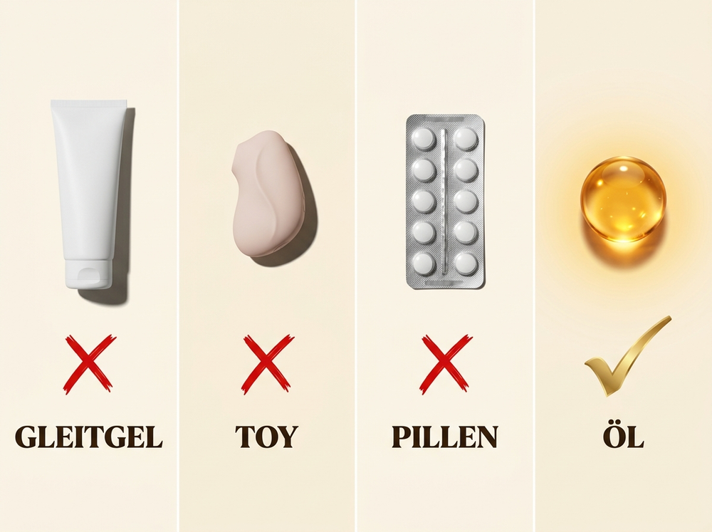 Die Haut braucht Fett, das sie behalten kann